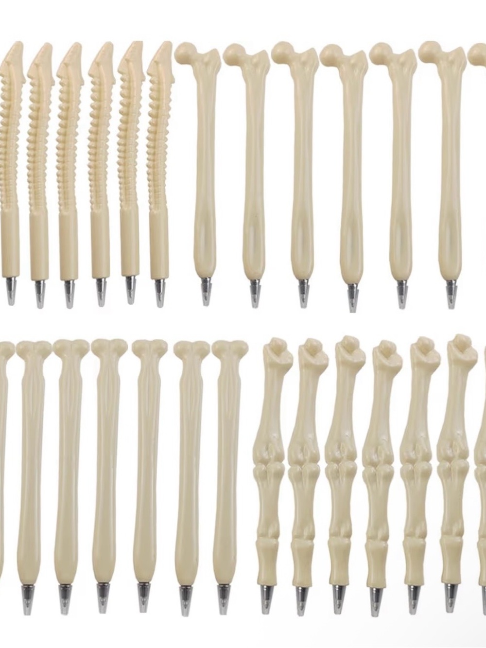 Halloween  Bone-Shaped Ballpoint Pens - Pack of Novelty Pens pick 1